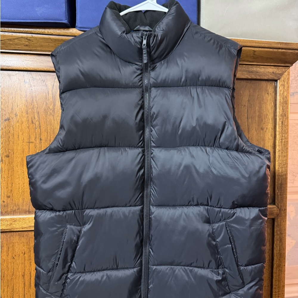Black Puffer Vest